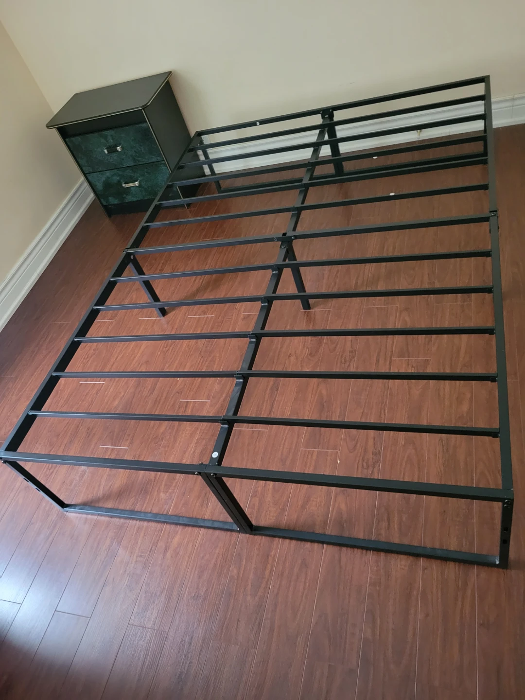 Full metal bed frame