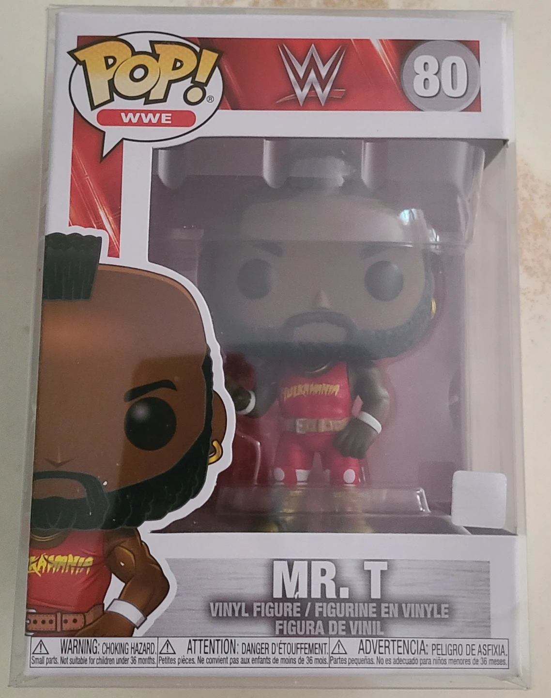 Funko Pop! WWE Mr. T Vinyl Figure #80