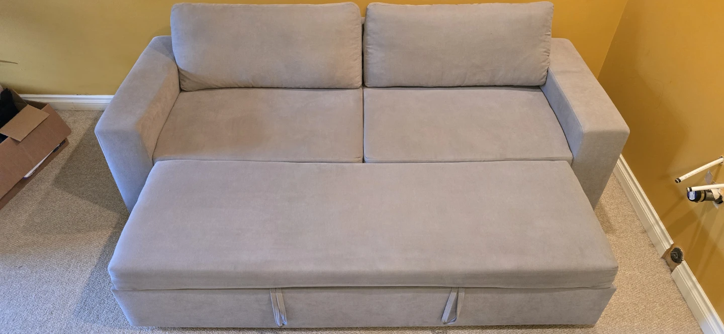 Grey 4 seater Sofa Bed - photo 5
