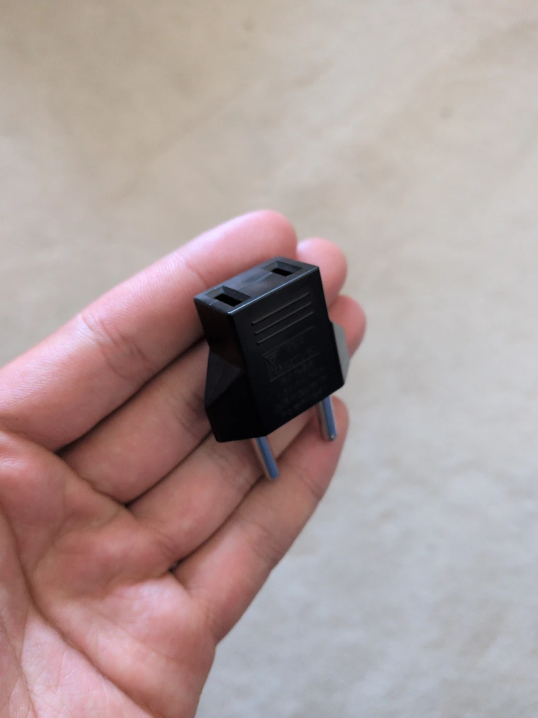 Lightweight Europe outlet adapter