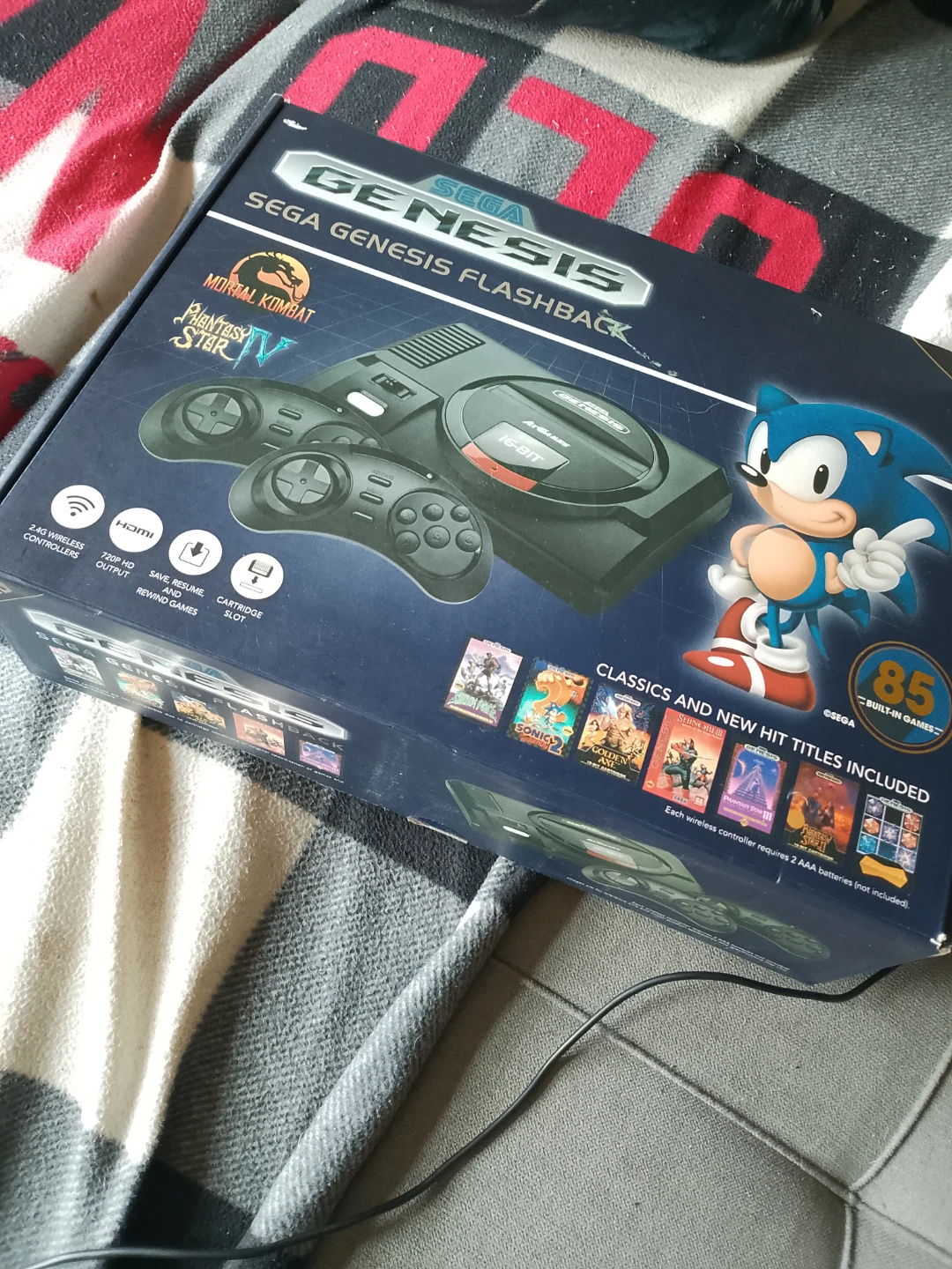 Sega Genesis Flashback HD 85-in-1 Classic Game Console