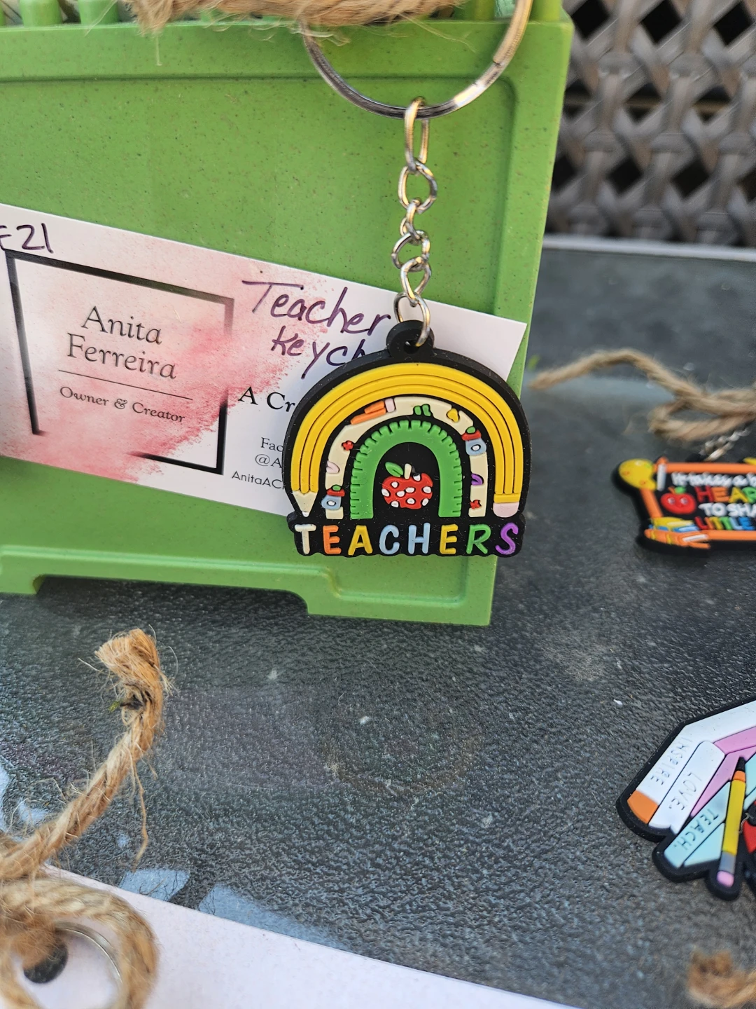 Teacher Appreciation Keychains - photo 5