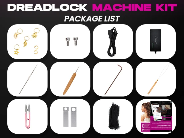 NEWTRY Dreadlock Machine Kit - photo 3