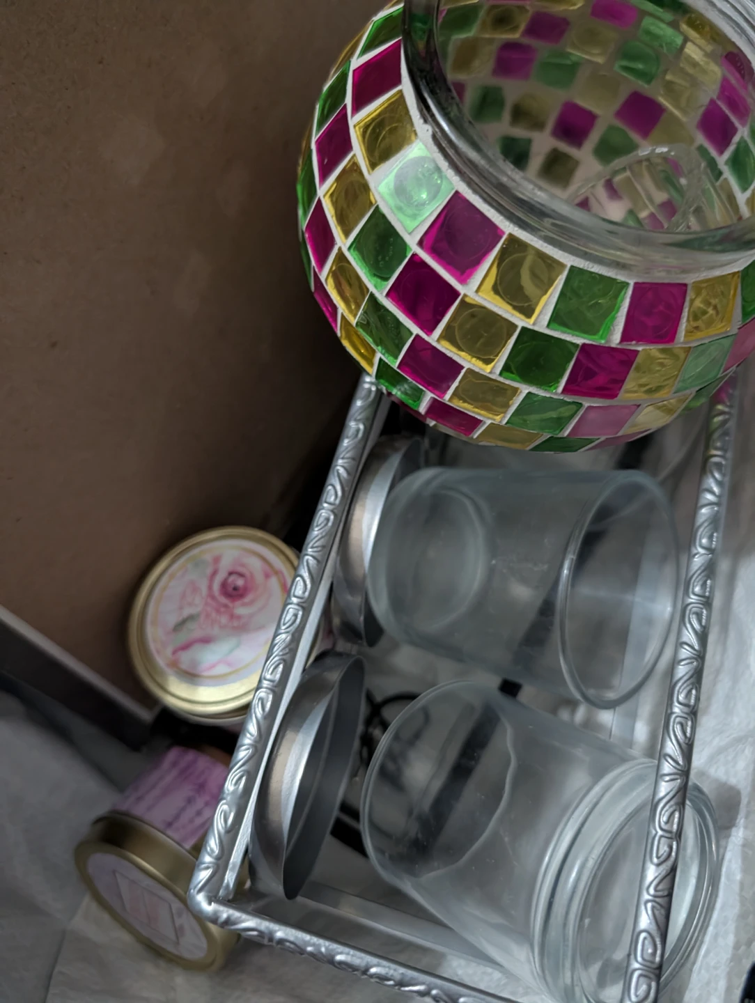 Candles and candle holders - photo 2