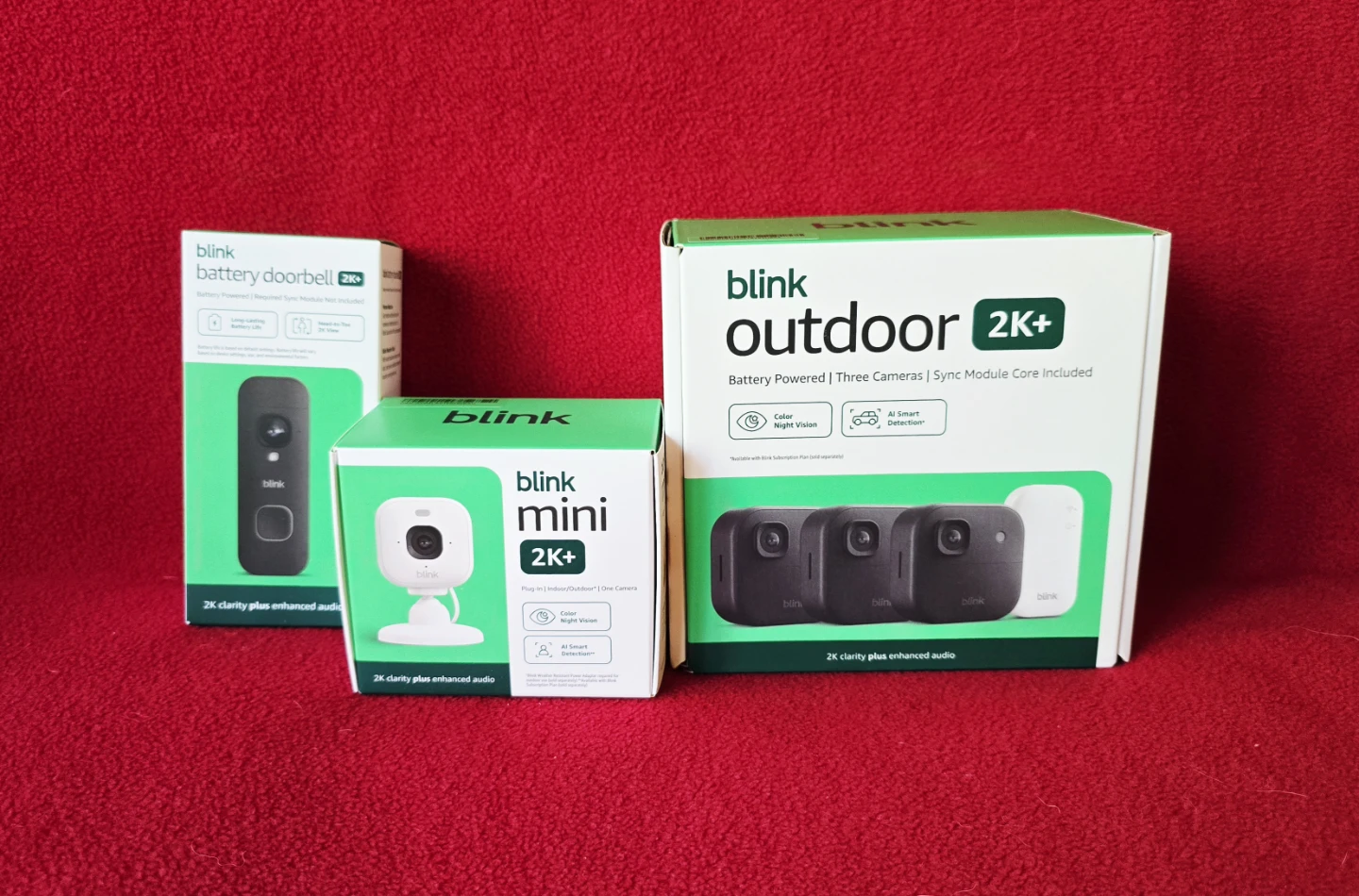 Blink Outdoor 2K+ [5-Cameras total] Security System - NEW!