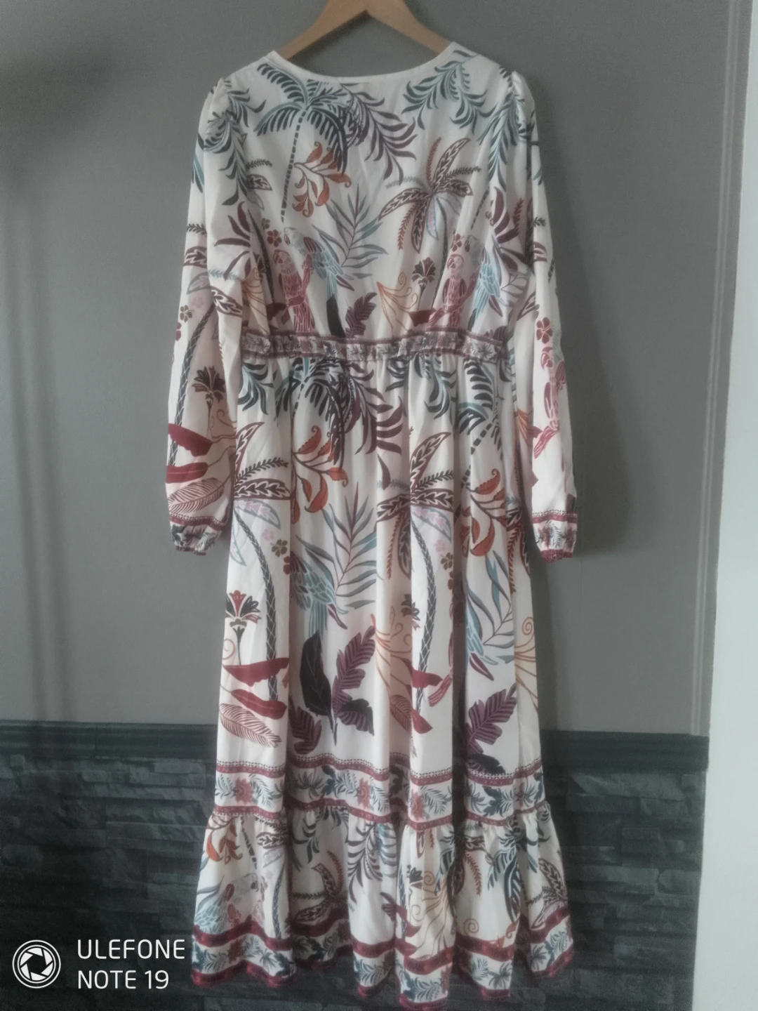 Women's Tropical Print Maxi Dress - photo 3