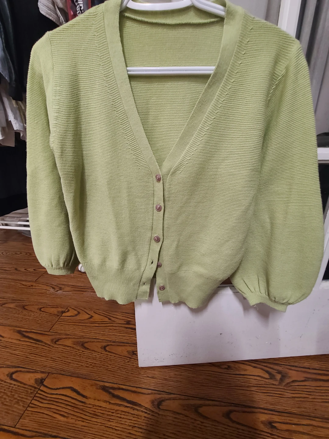 Light Green Cardigan