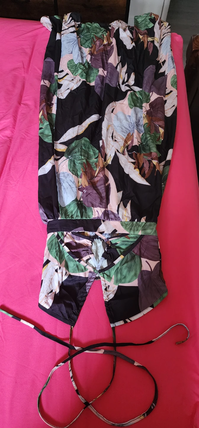 Maxi Dress - Tropical Print - photo 2