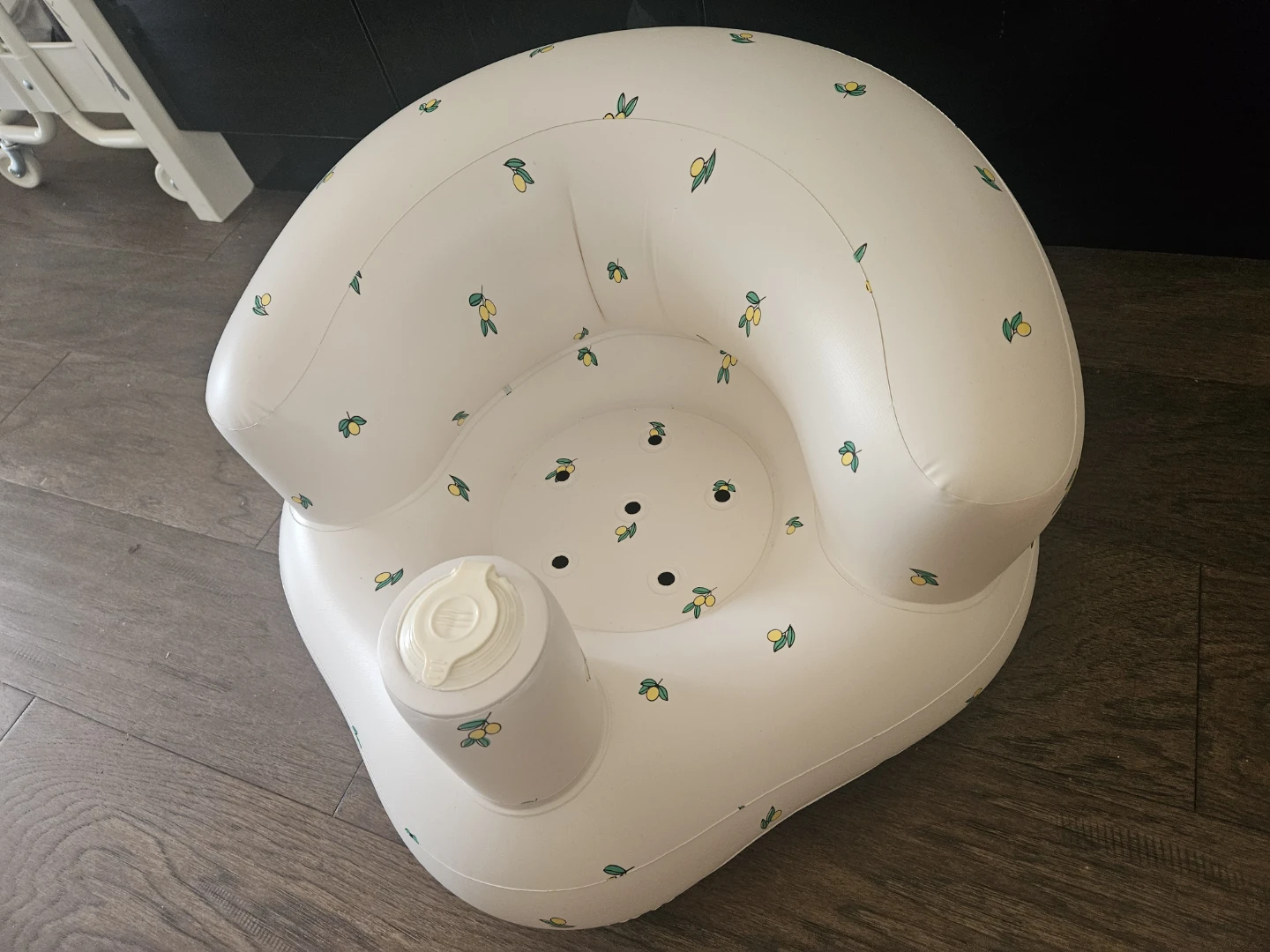 Inflatable Baby Seat with Lemon Print - photo 5