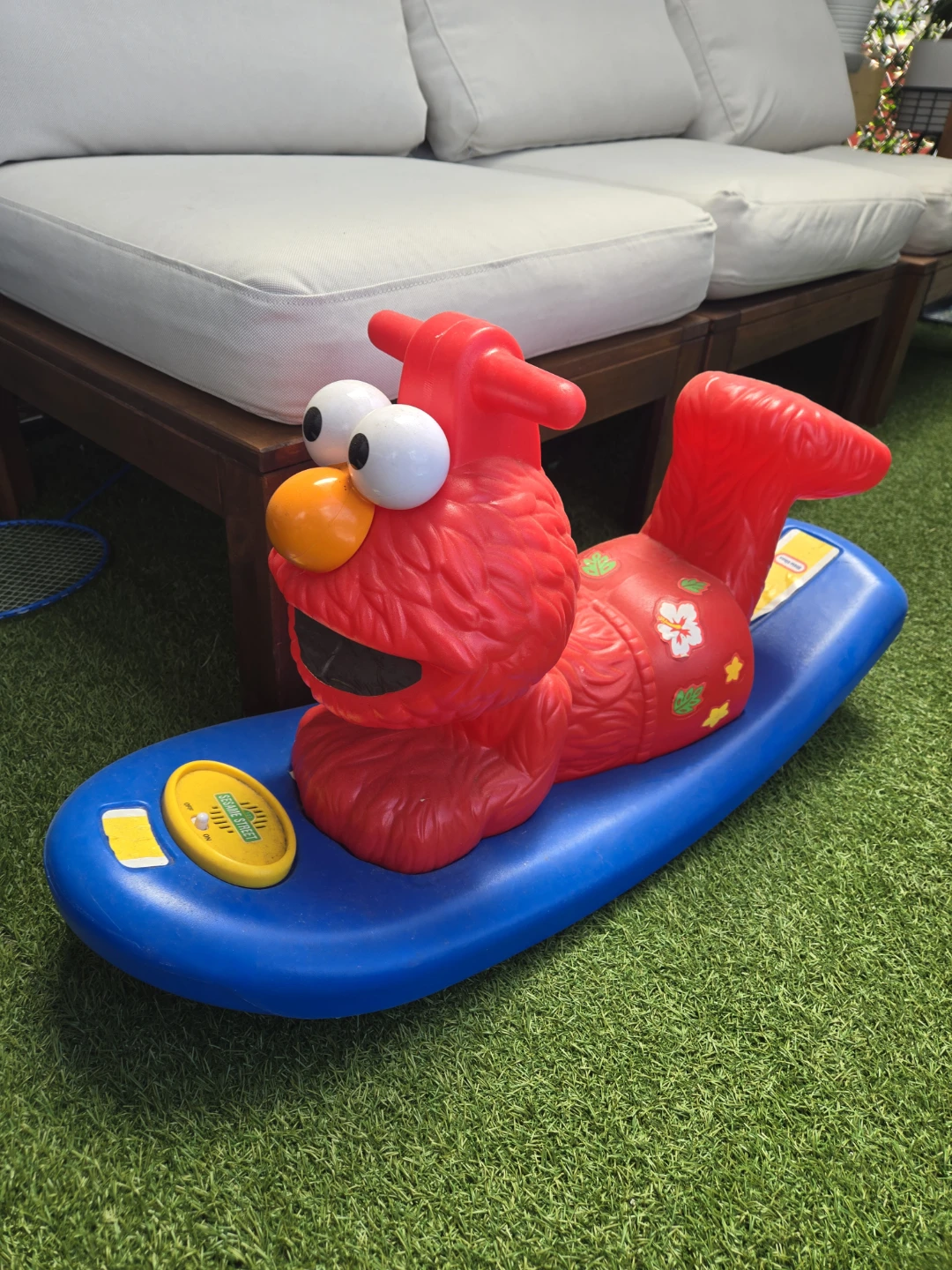 Rare kids sesame street sea saw