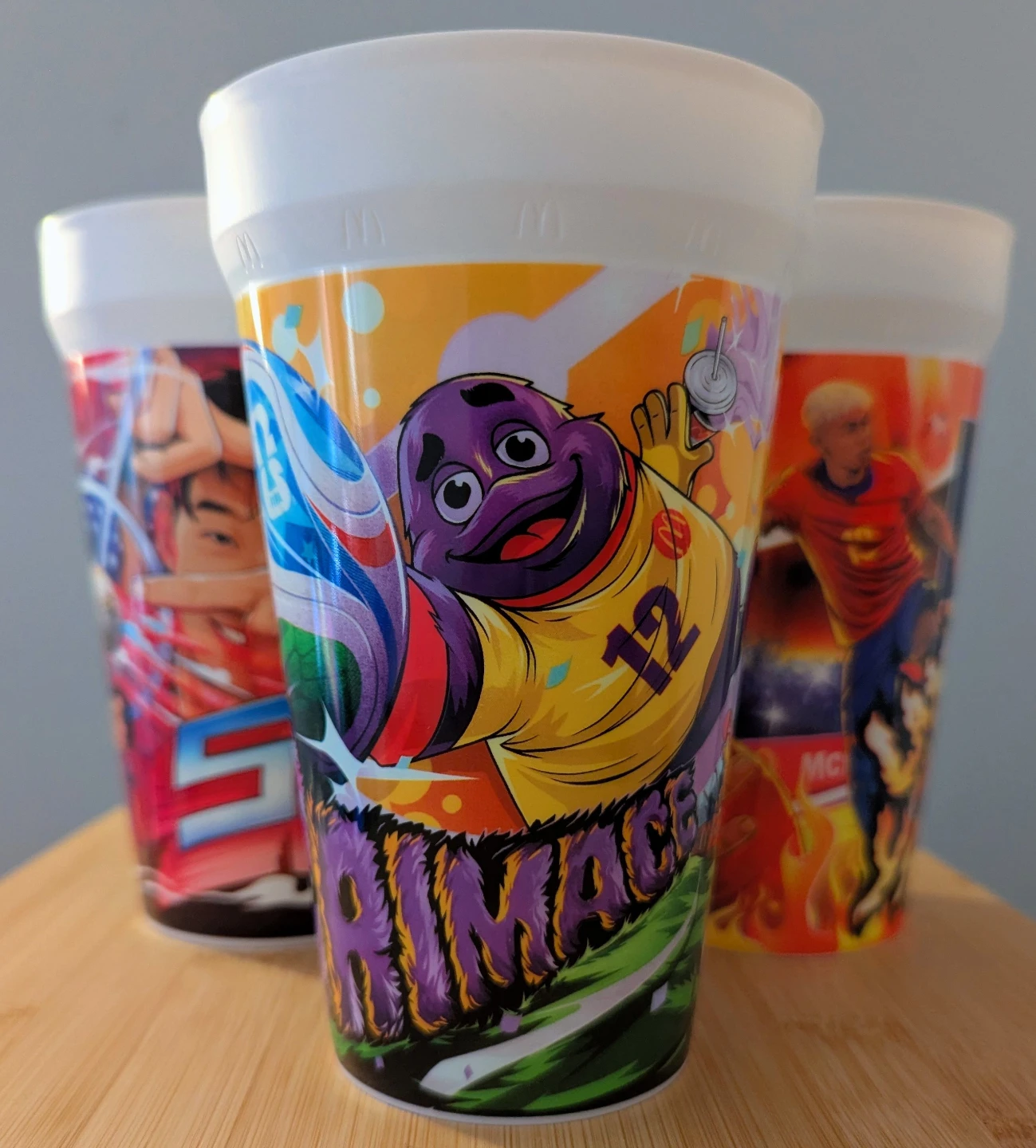 TRADE McDonald's World Cup Cups - Yamal, Son, & Grimace