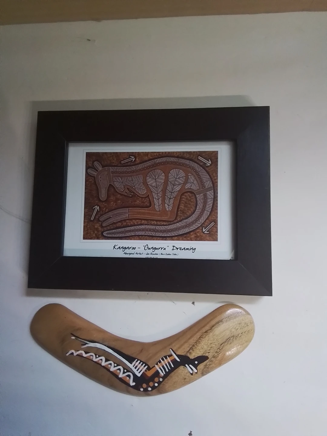 Authentic Indigenous Australian Art Display