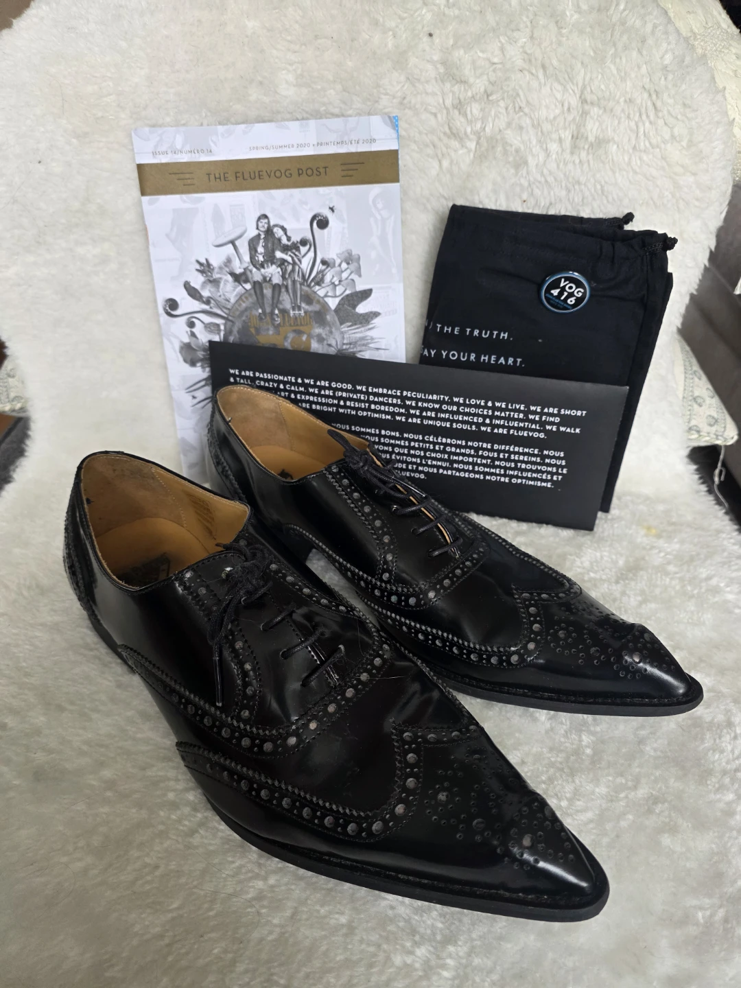 John Fluevog Malvern  Size Men's 11 Dress Shoes