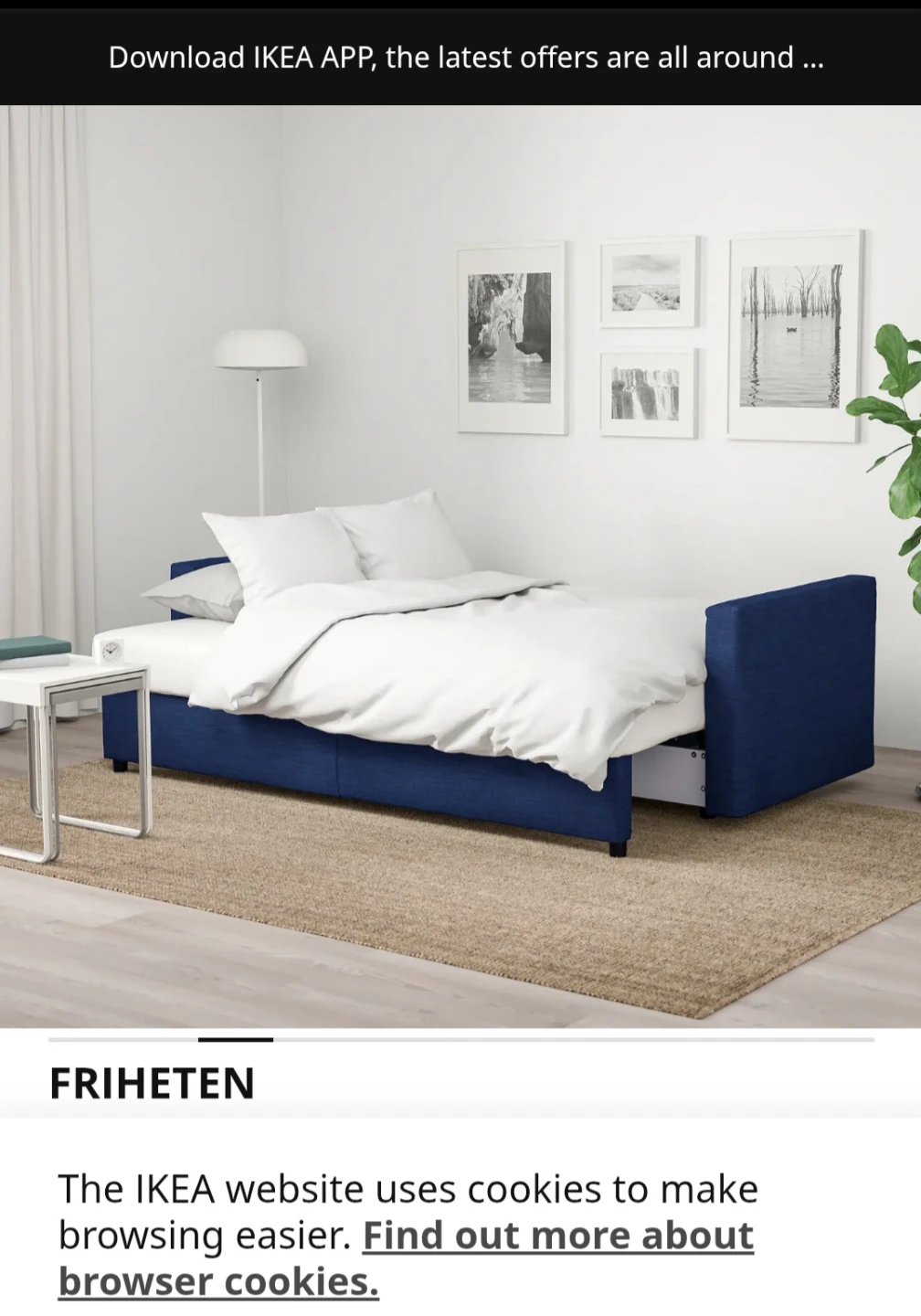 Ikea sofa FRIHETEN - photo 2