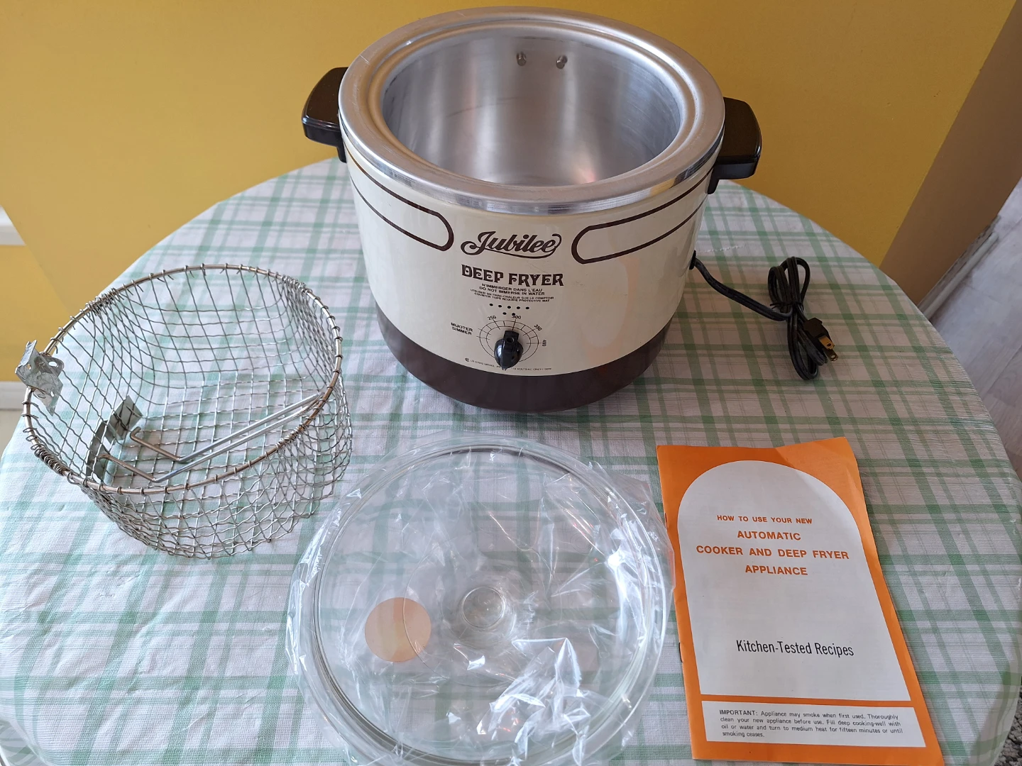 Jubilee Electric Deep Fryer-Cooker - photo 5