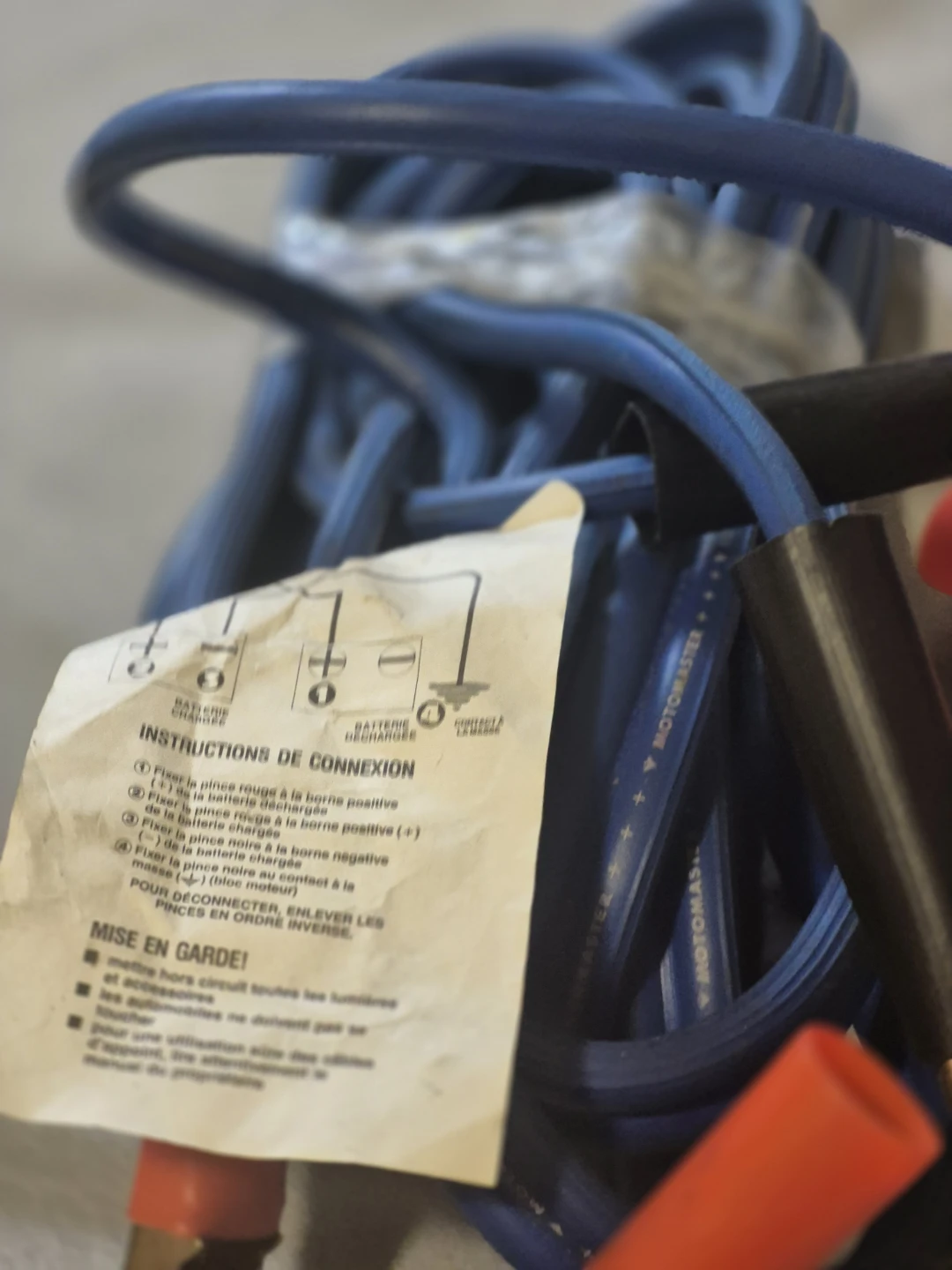 Motomaster Booster Cables - photo 3