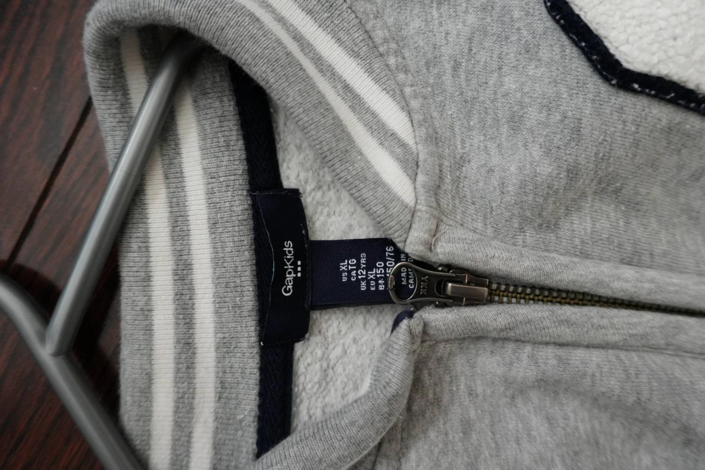 GapKids Grey Zip-Up Jacket - photo 3