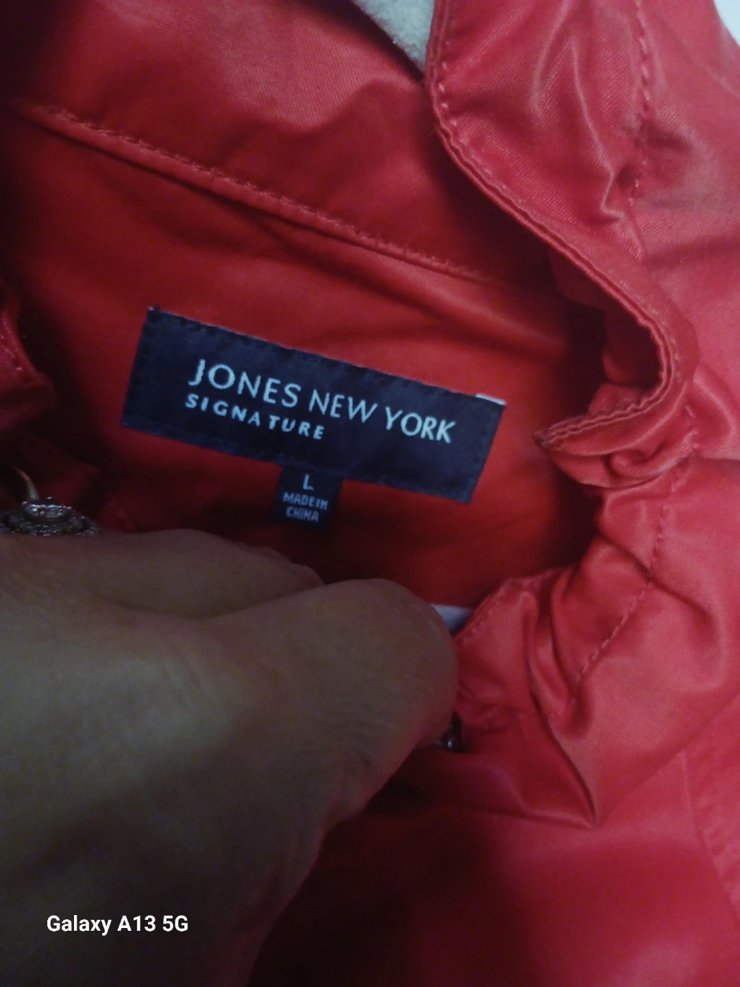Jones New York Signature Red Jacket Size L - photo 2