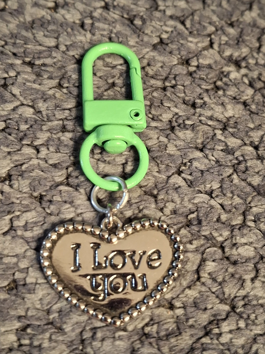 Heart "I Love You" Keychain - photo 2