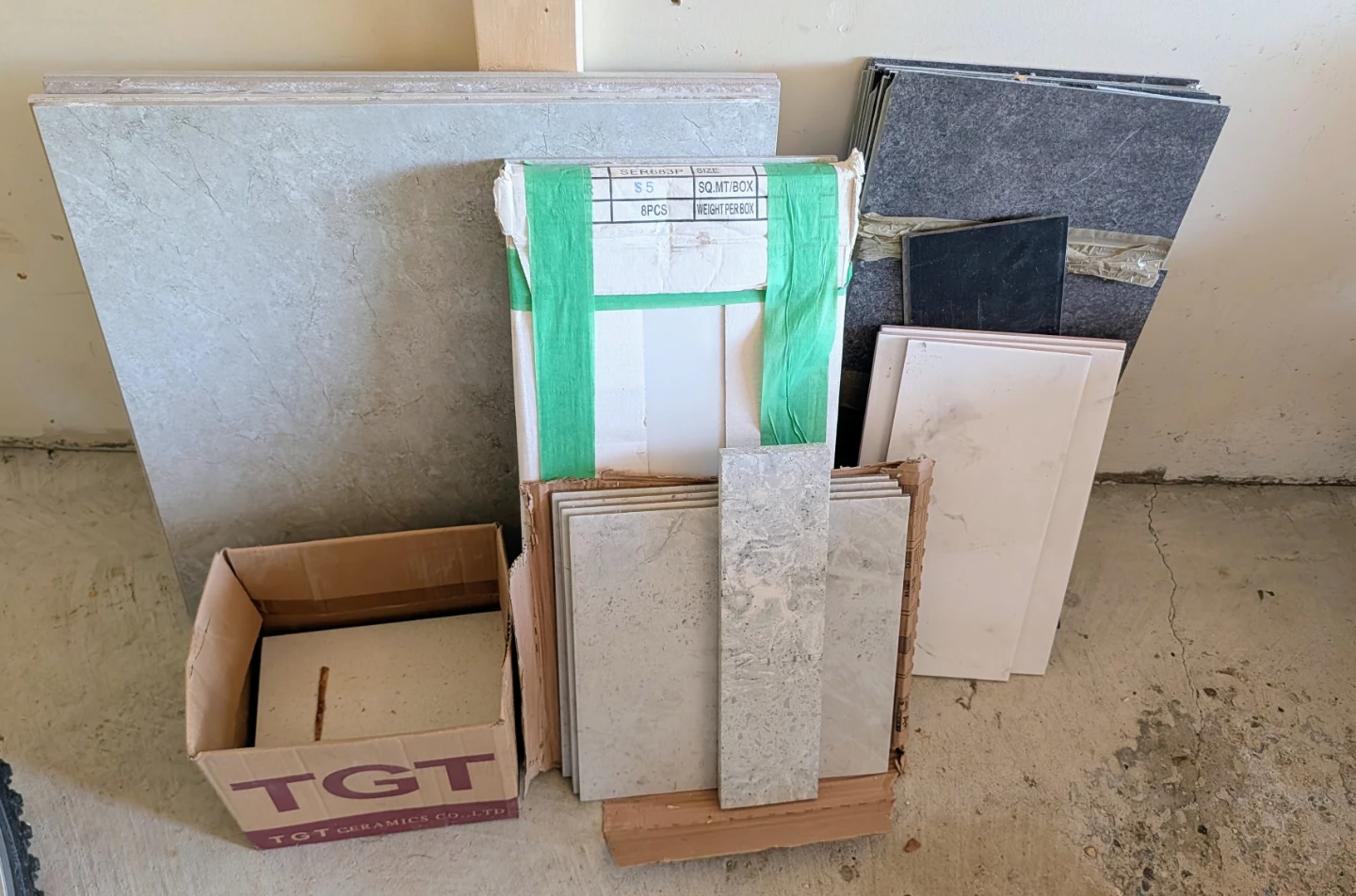 Tiles, Flooring and Renovation Home Materials