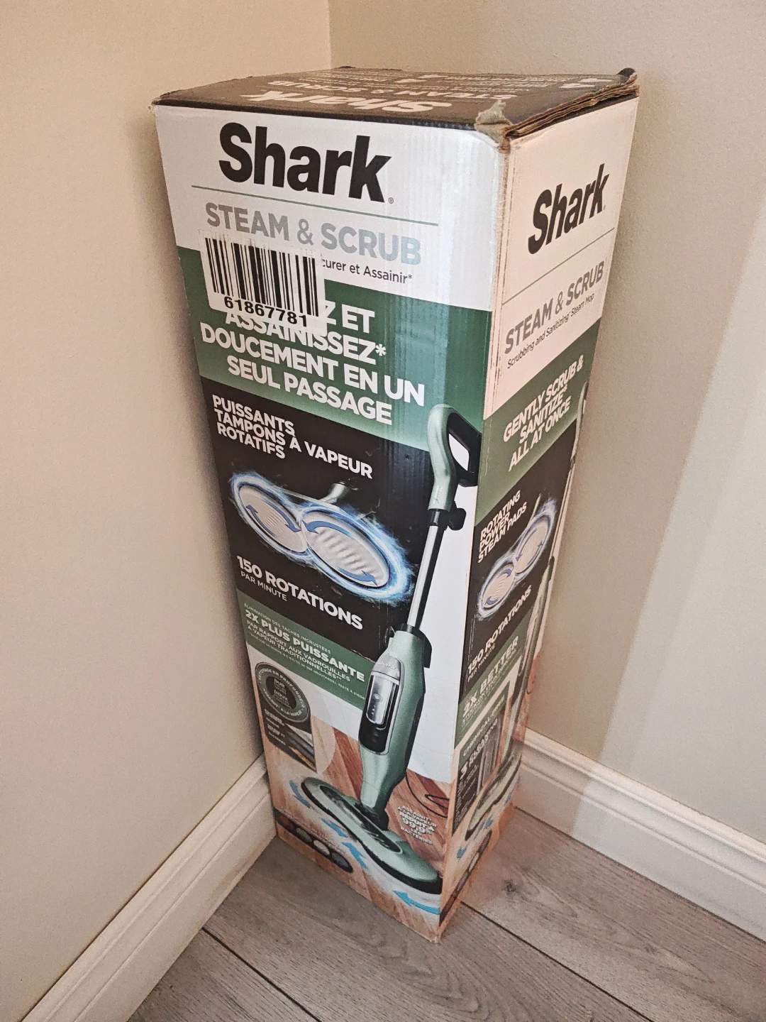 Shark Steam & Scrub (new)