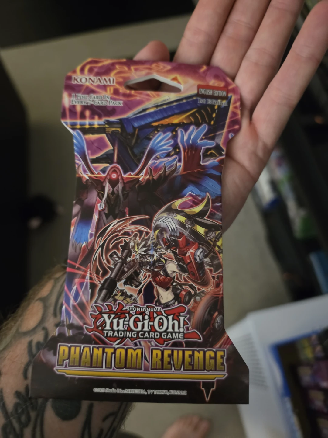 Yu-Gi-Oh! Phantom Revenge Trading Card Pack (1st Edition)