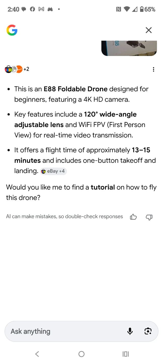 E88 DRONE - photo 2