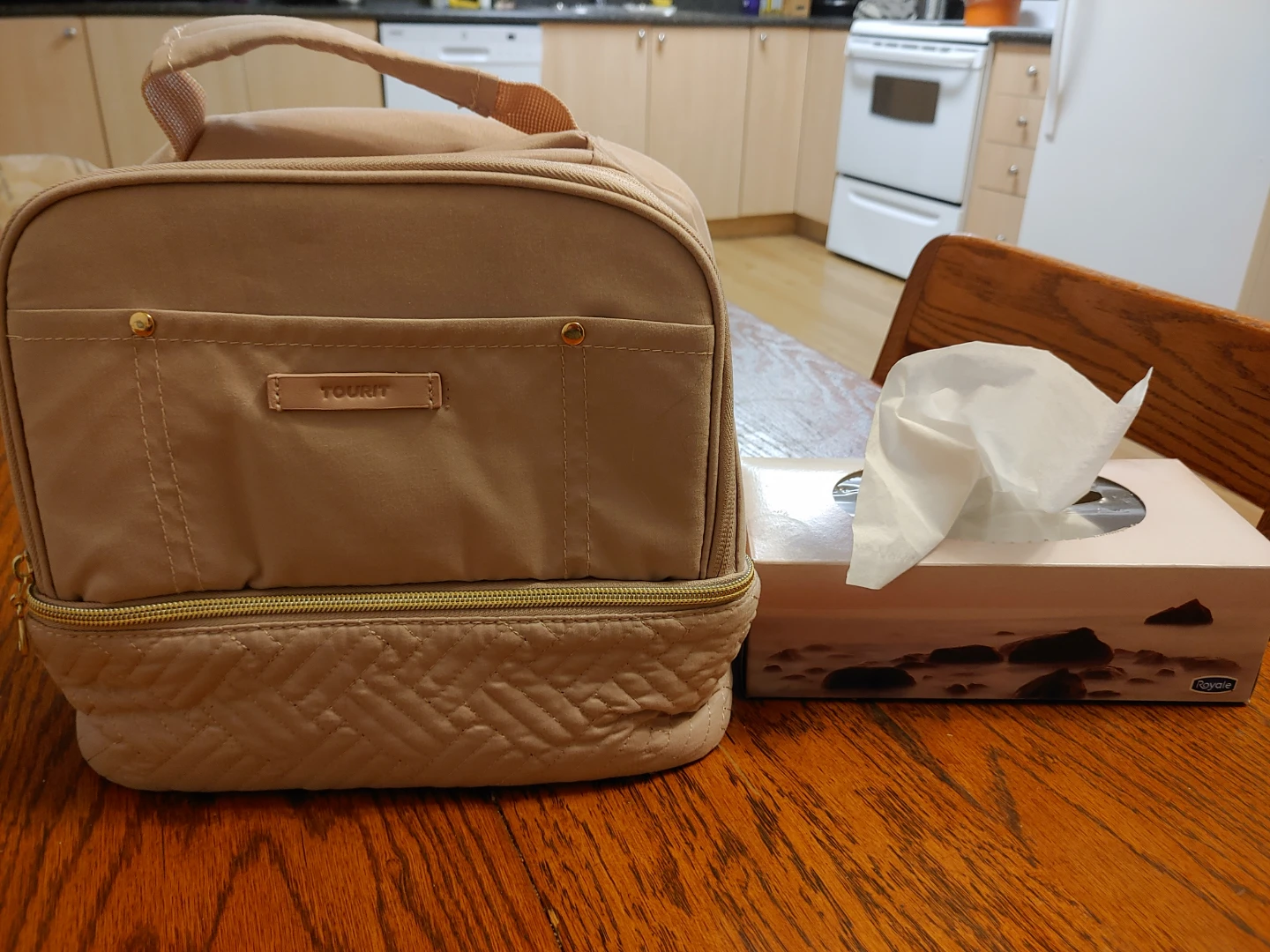 Insulated Lunch Bag dusty pink - photo 2