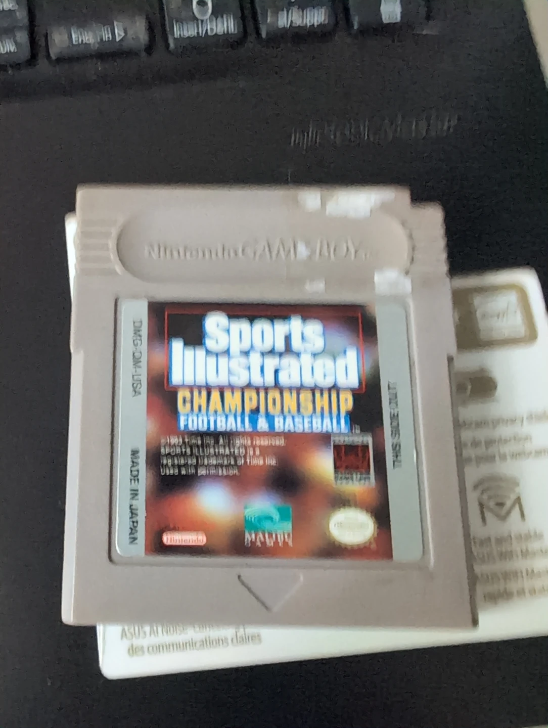 Game Boy Sports Illustrated Championship Football & Baseball