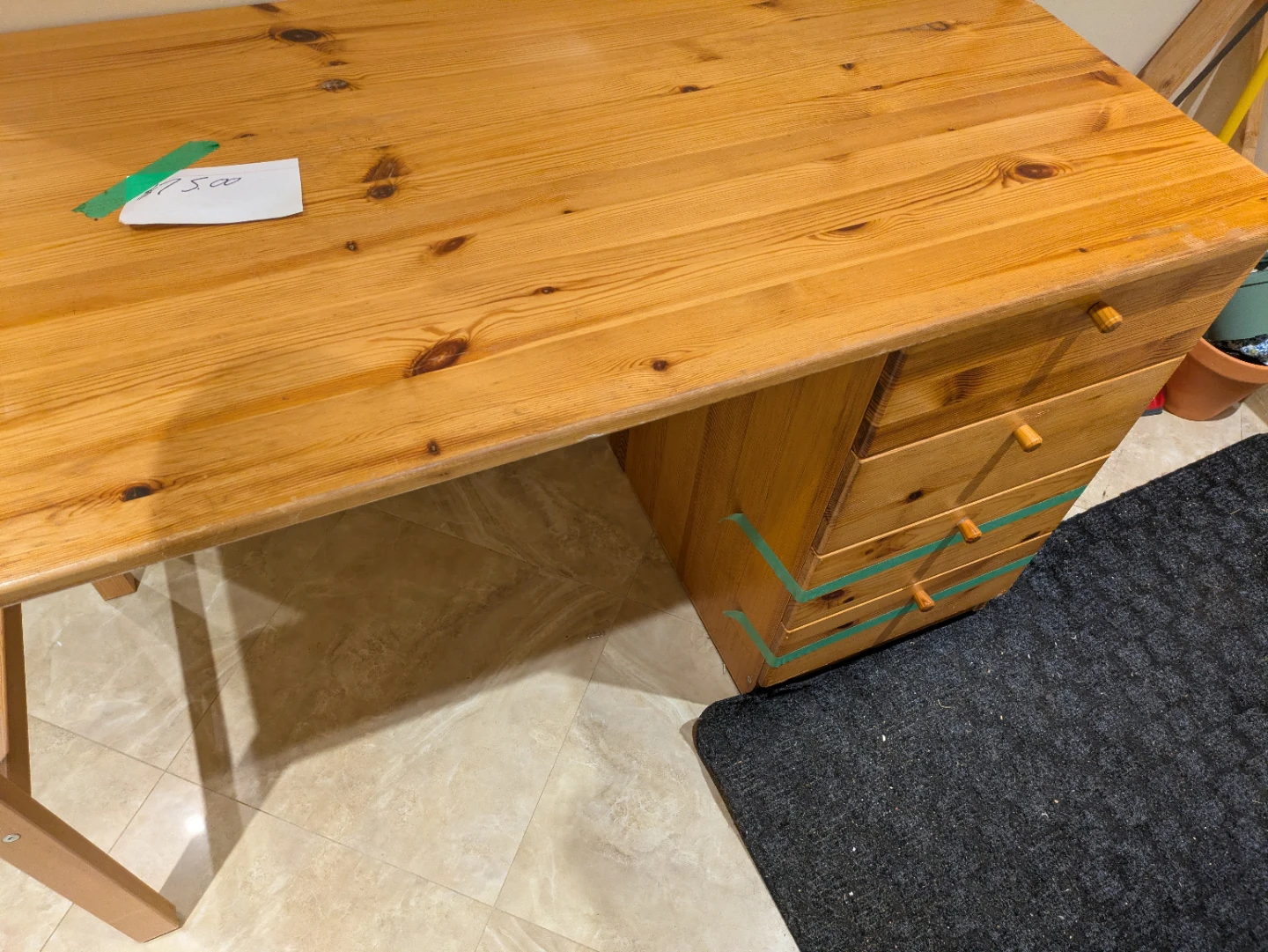 Solid oak Desk