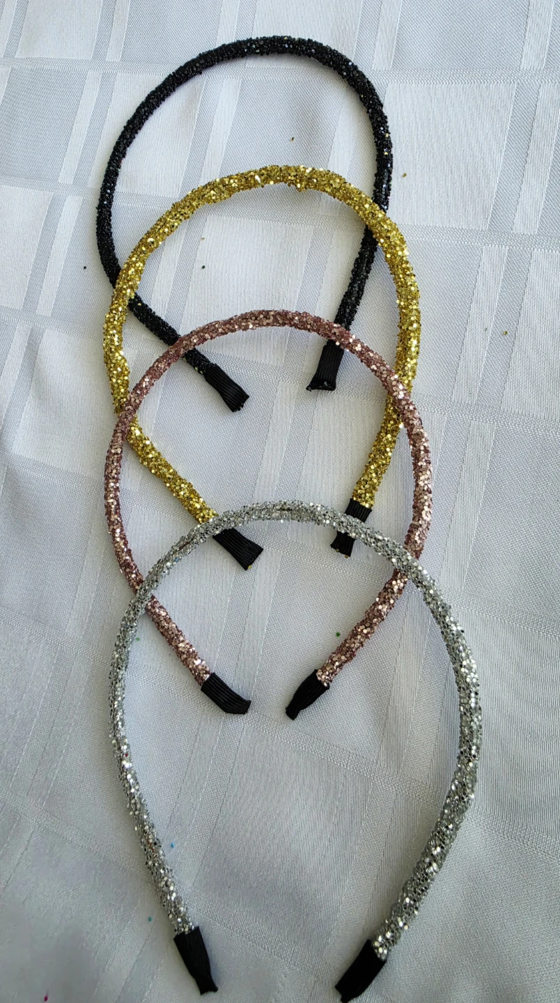 Glitter Headbands - Price is for One headband -Multiple Colours - photo 5