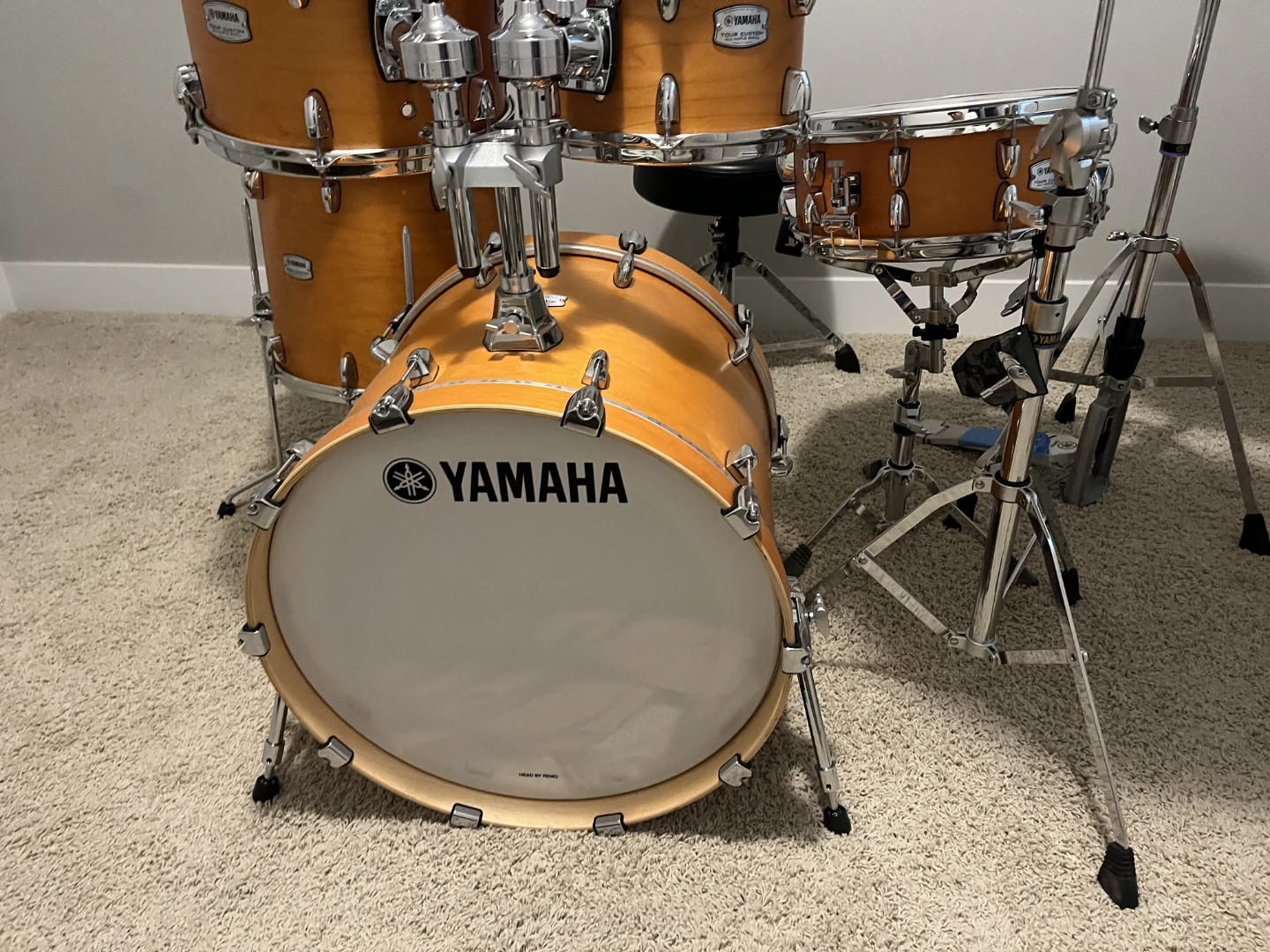 Like New  Yamaha Stage Custom Birch Drum Kit! - photo 2