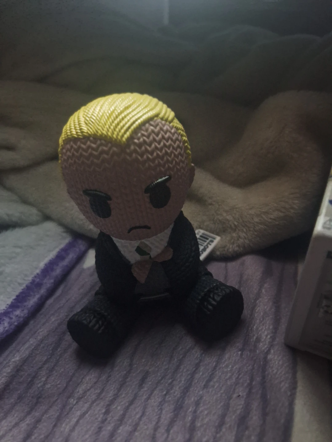 Vinyl Figure - Blonde Hair, Suit