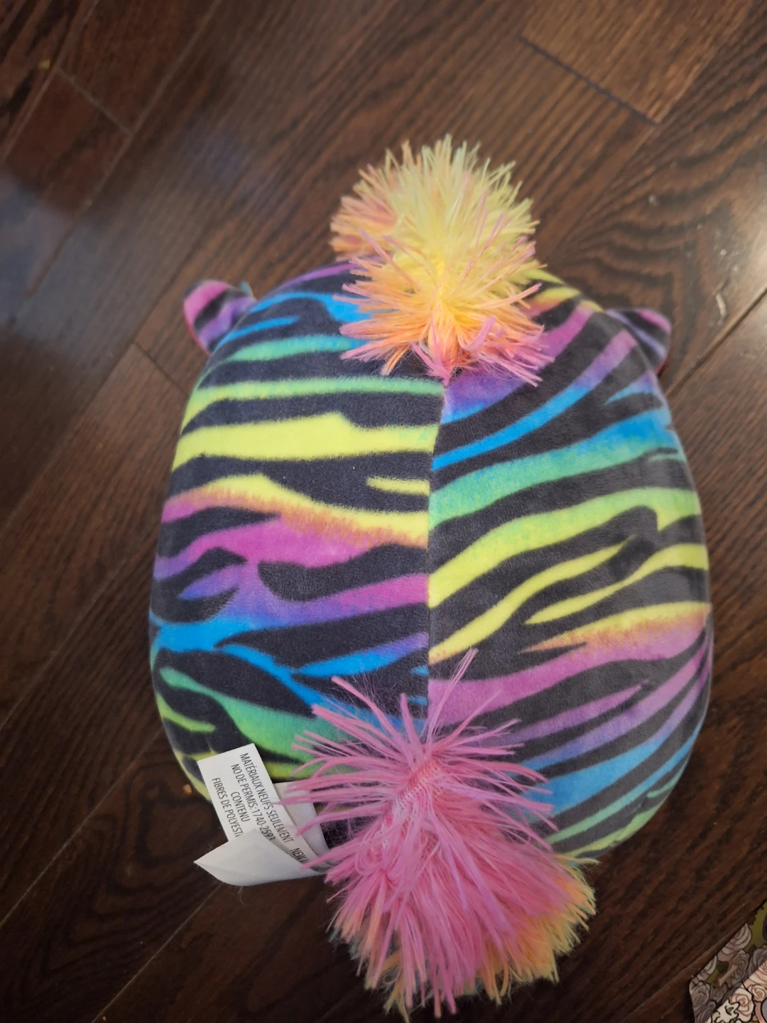 Squishmallows Safiyah Rainbow Zebra Plush Toy - photo 2