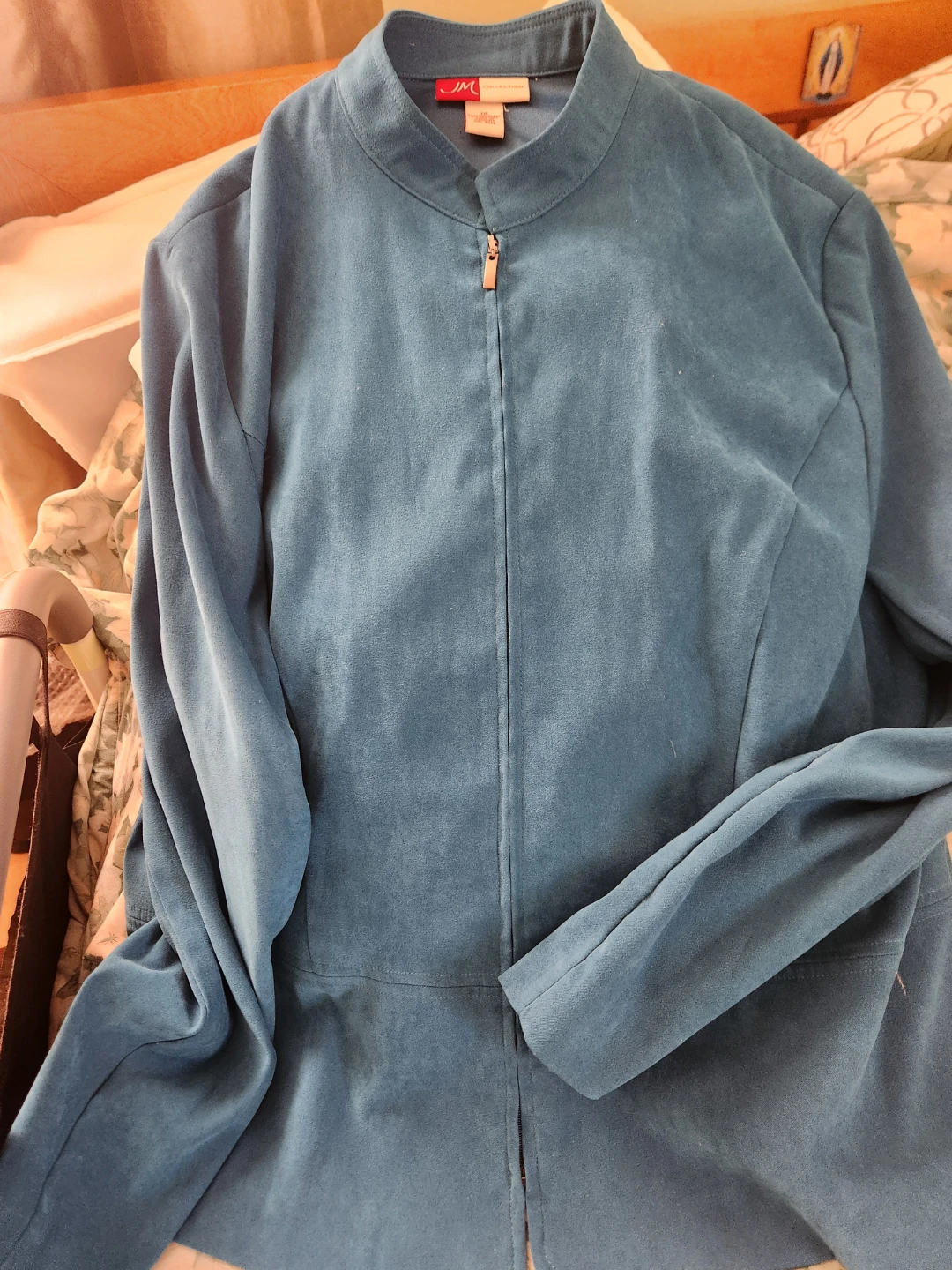 JM Collection Teal Jacket