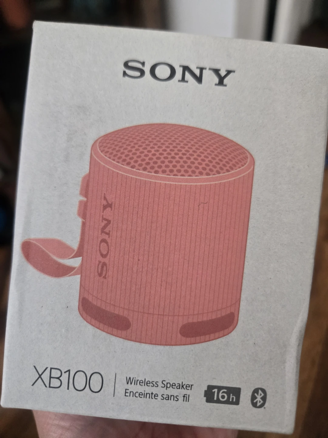 Sony XB100 Wireless Speaker - Orange - photo 2
