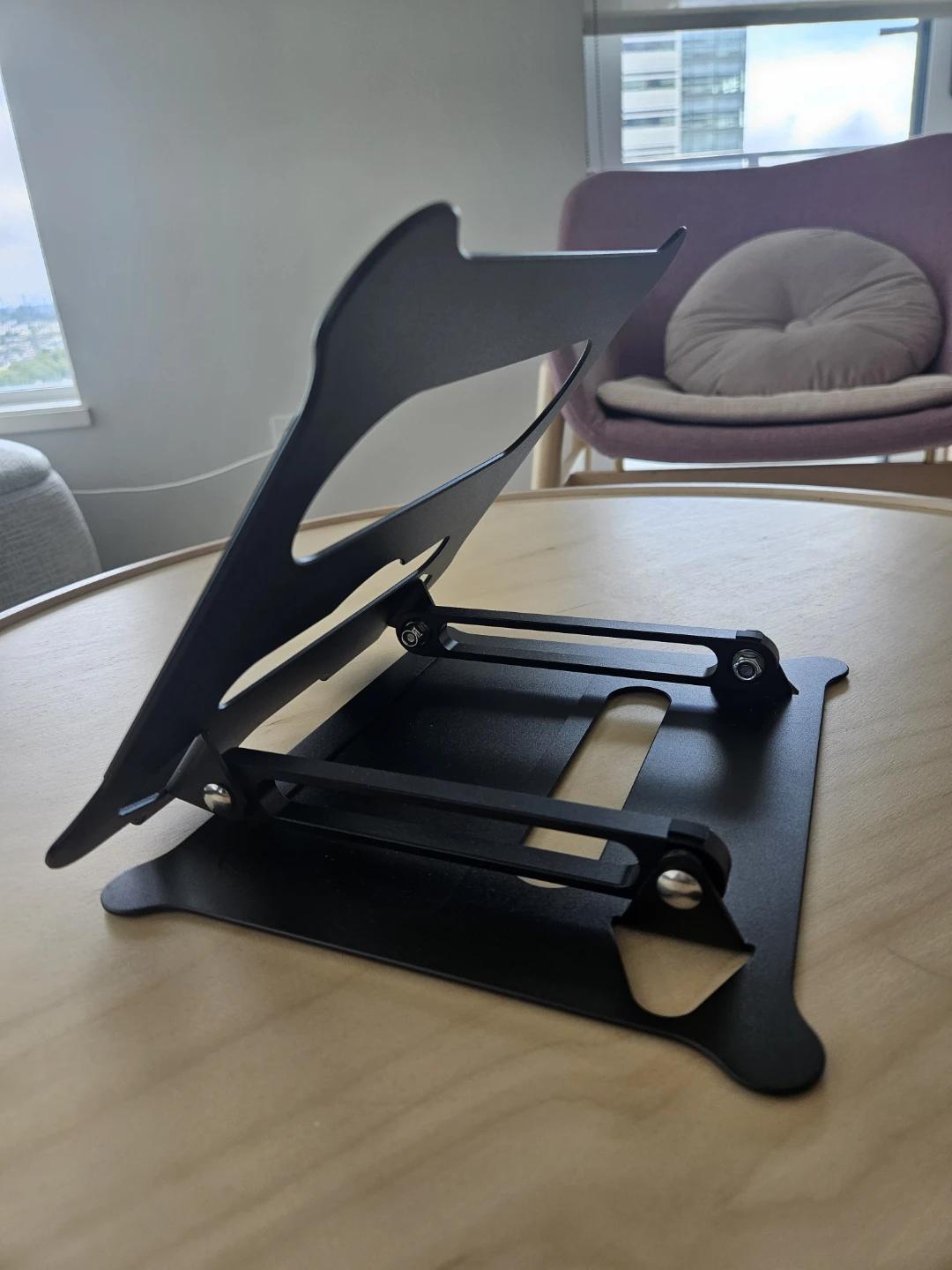 Black Portable Laptop Stand - photo 5