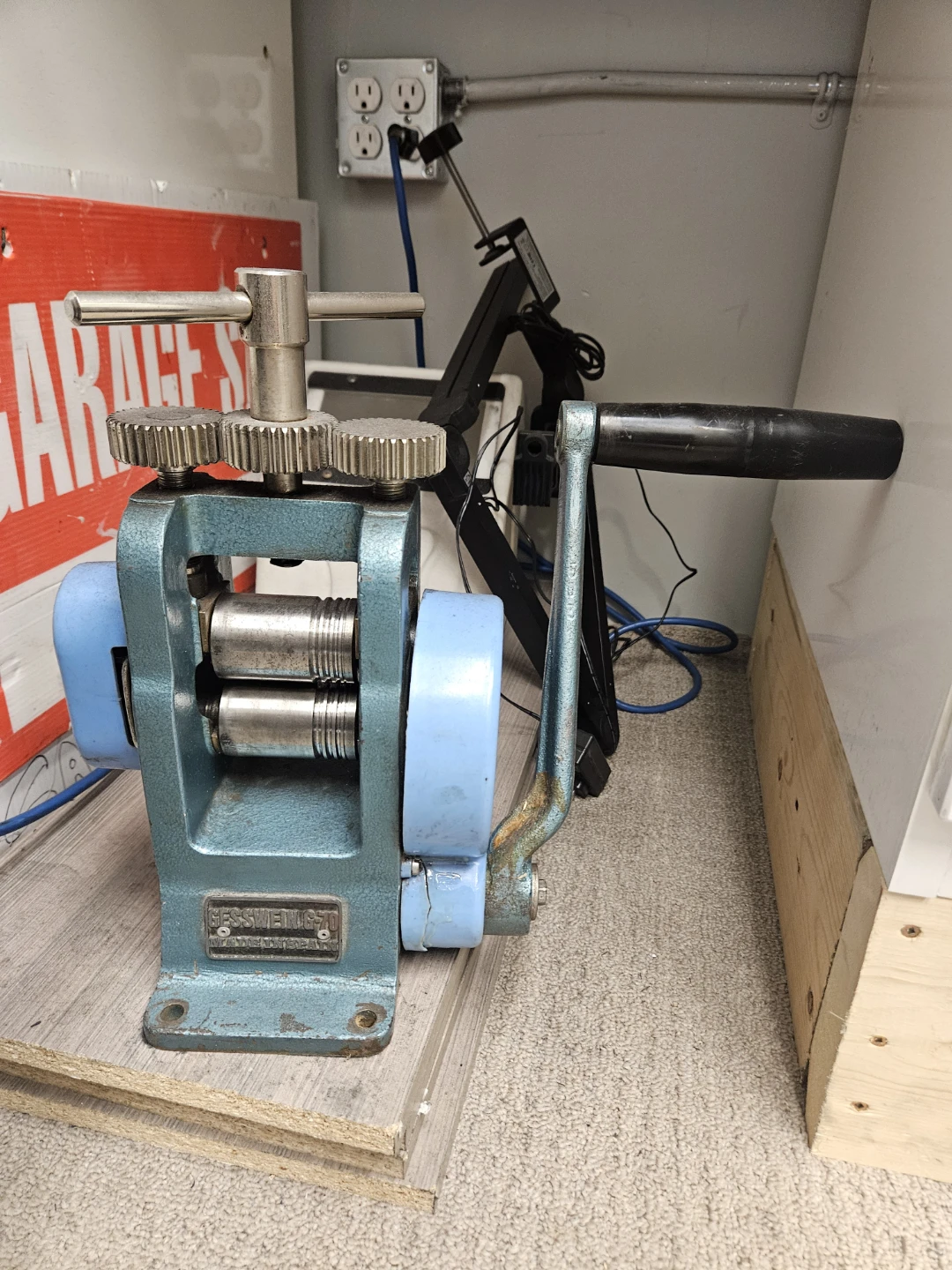 Gesswein G-70 Jewellery Rolling Mill
