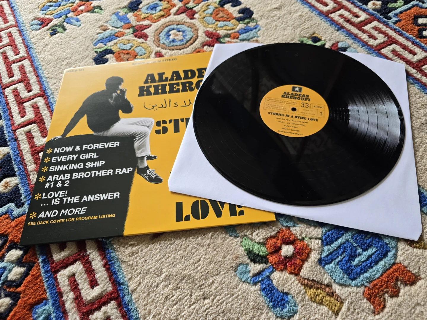 Aladean Kheroifi - Studies in a Dying Love - LP - photo 4