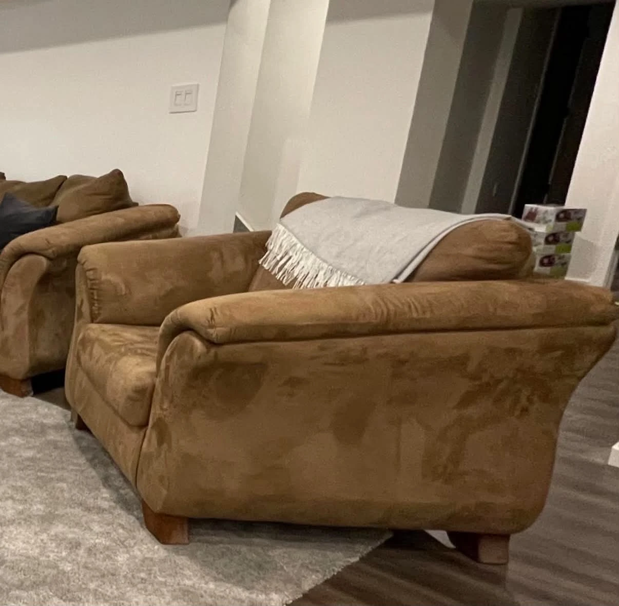 Brown  Armchair