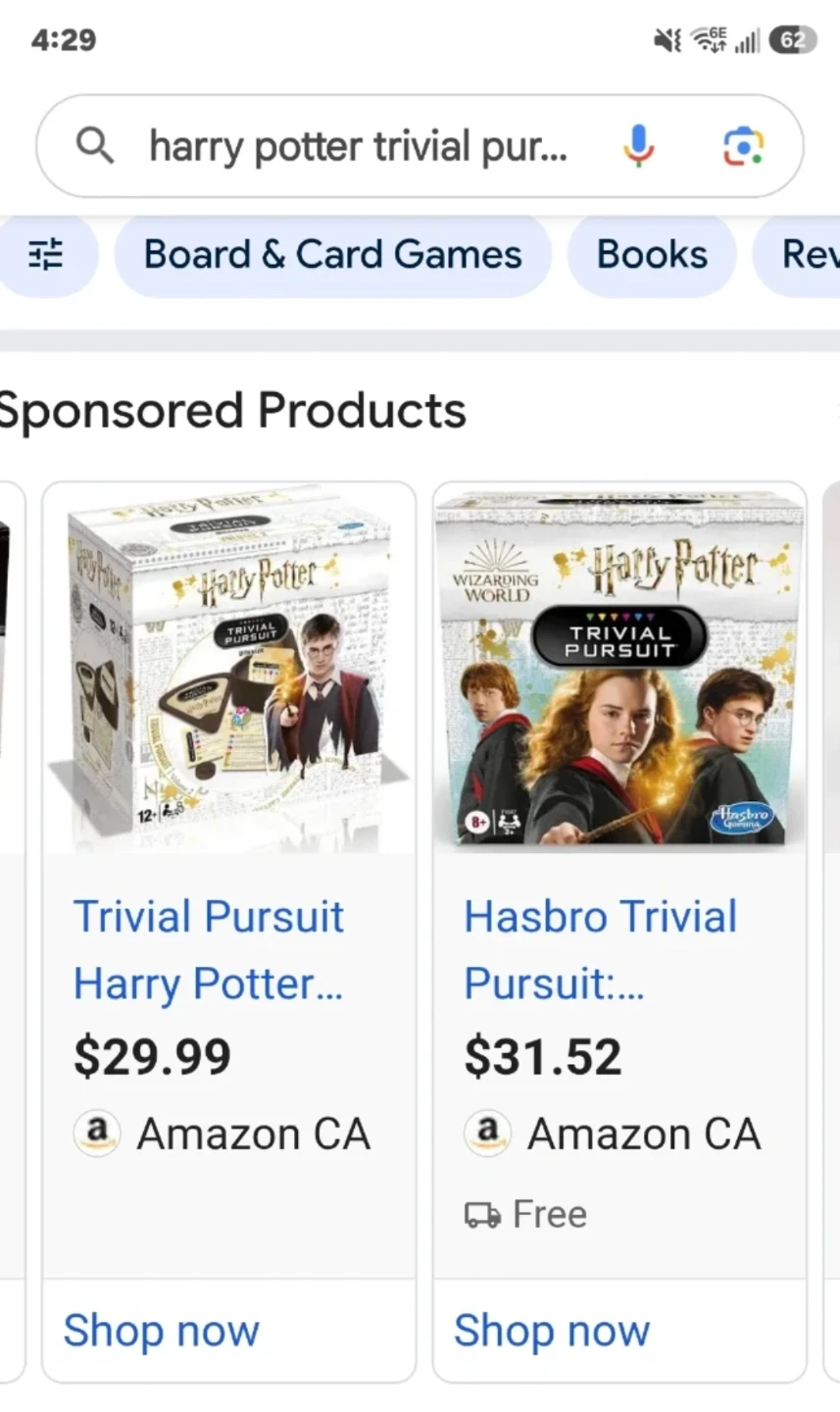 Trivial Pursuit - Harry Potter Card Game - photo 4