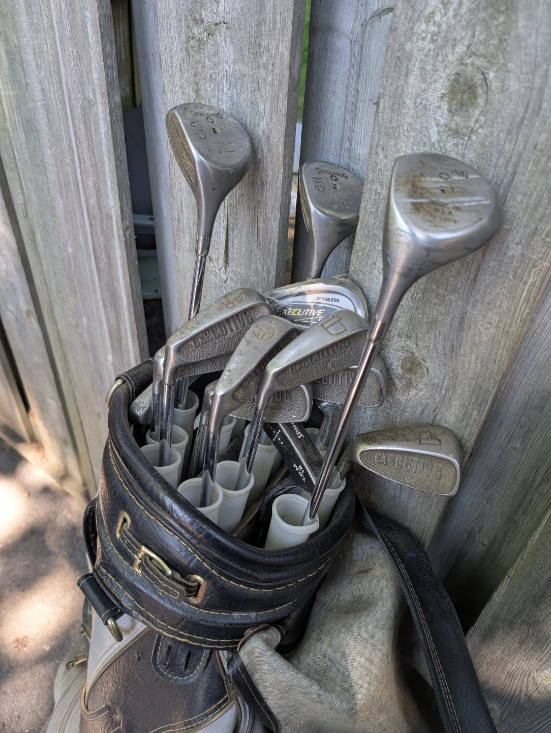 Spalding Executive Golf Club Set with Bag