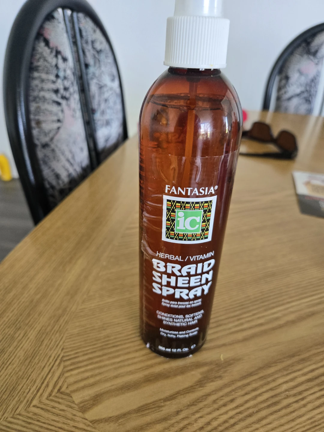 Fantasia IC Herbal/Vitamin Braid Sheen Spray 12 fl. oz.