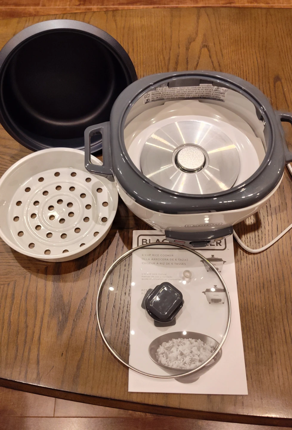 BLACK+DECKER 6-Cup Rice Cooker - photo 5