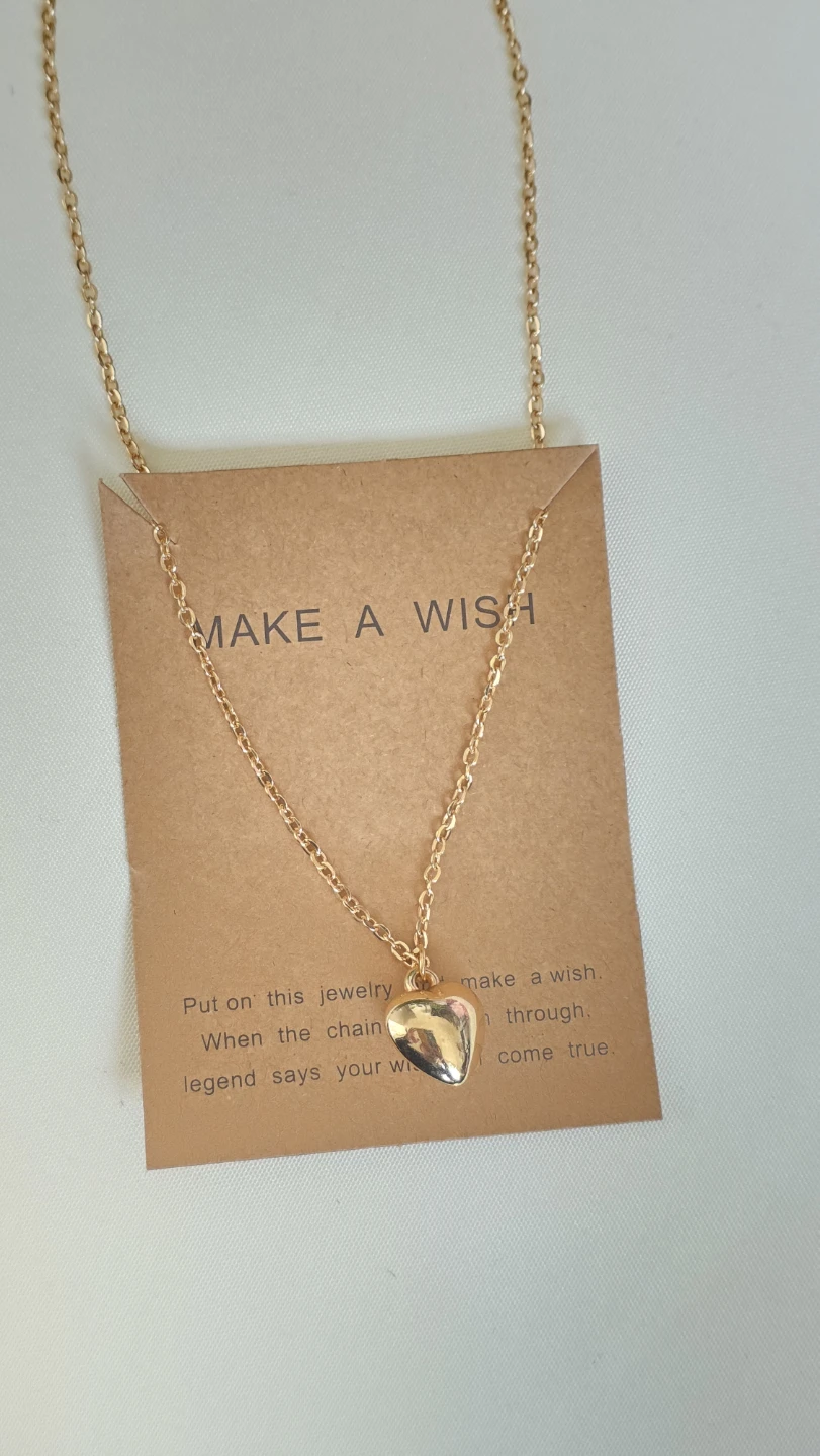 Make A Wish Heart Necklace - photo 2