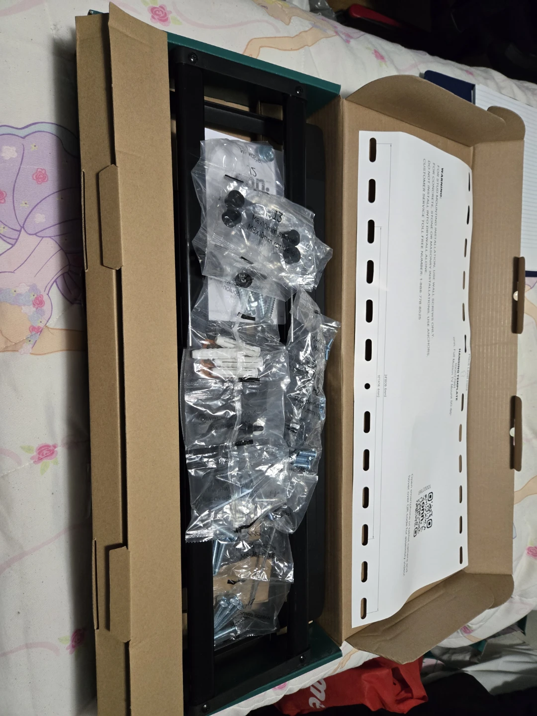 Onn. Full Motion TV Wall Mount - photo 2
