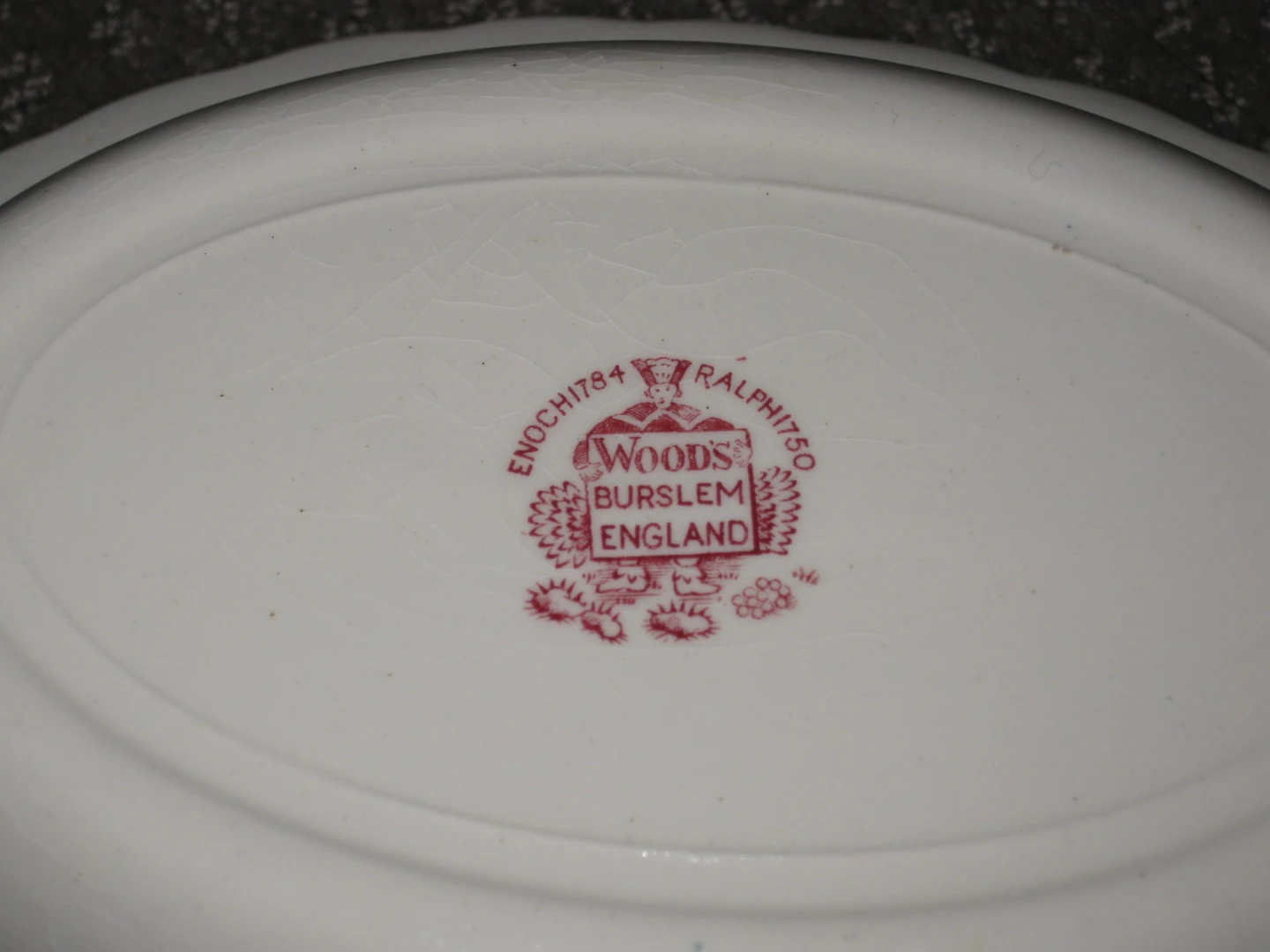 Wood's Burslem England Antique Bowls (Set of 3) - Purple Lantern - photo 5