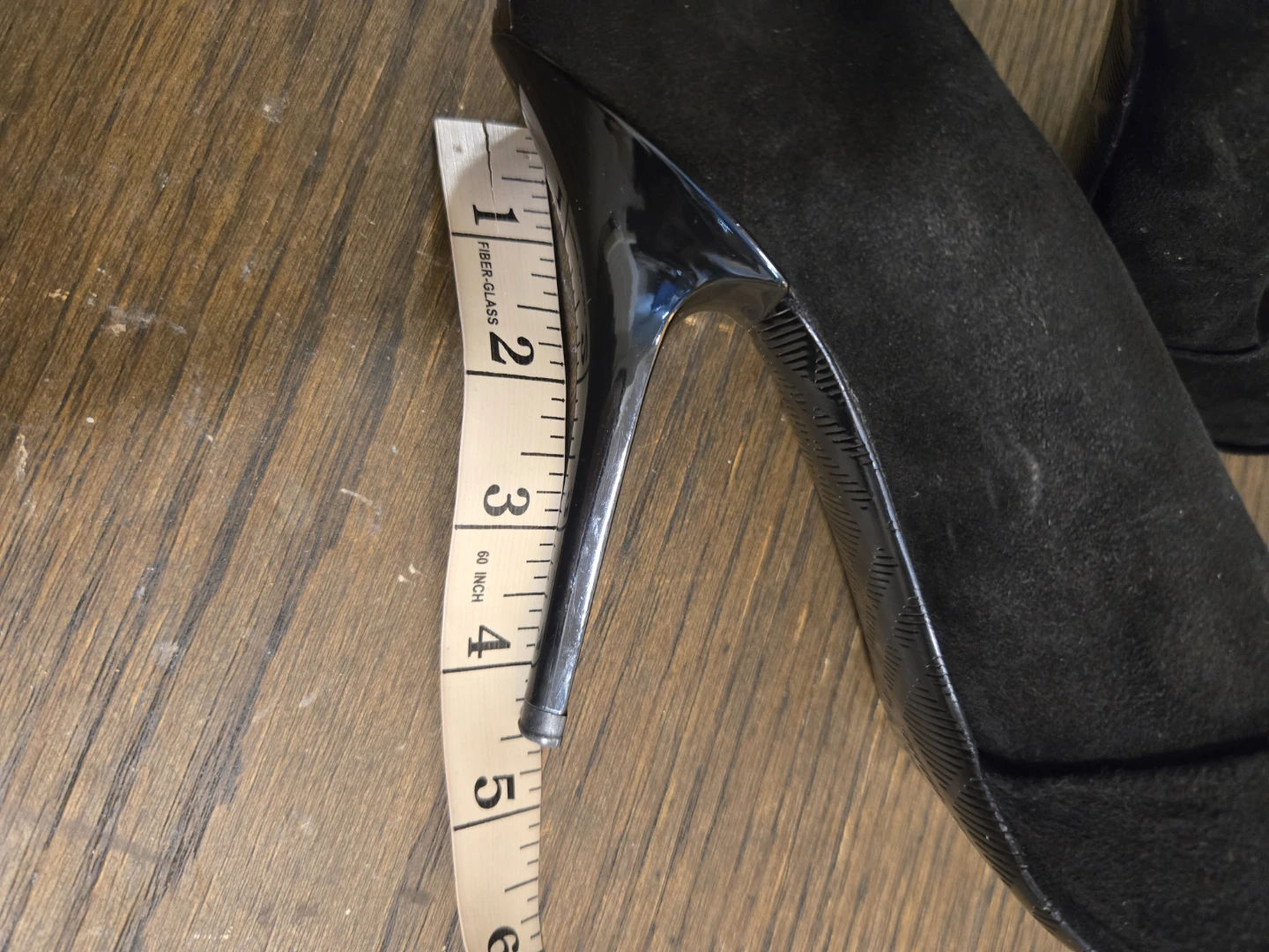 Burberry Black Suede Heels Size 39 - photo 5