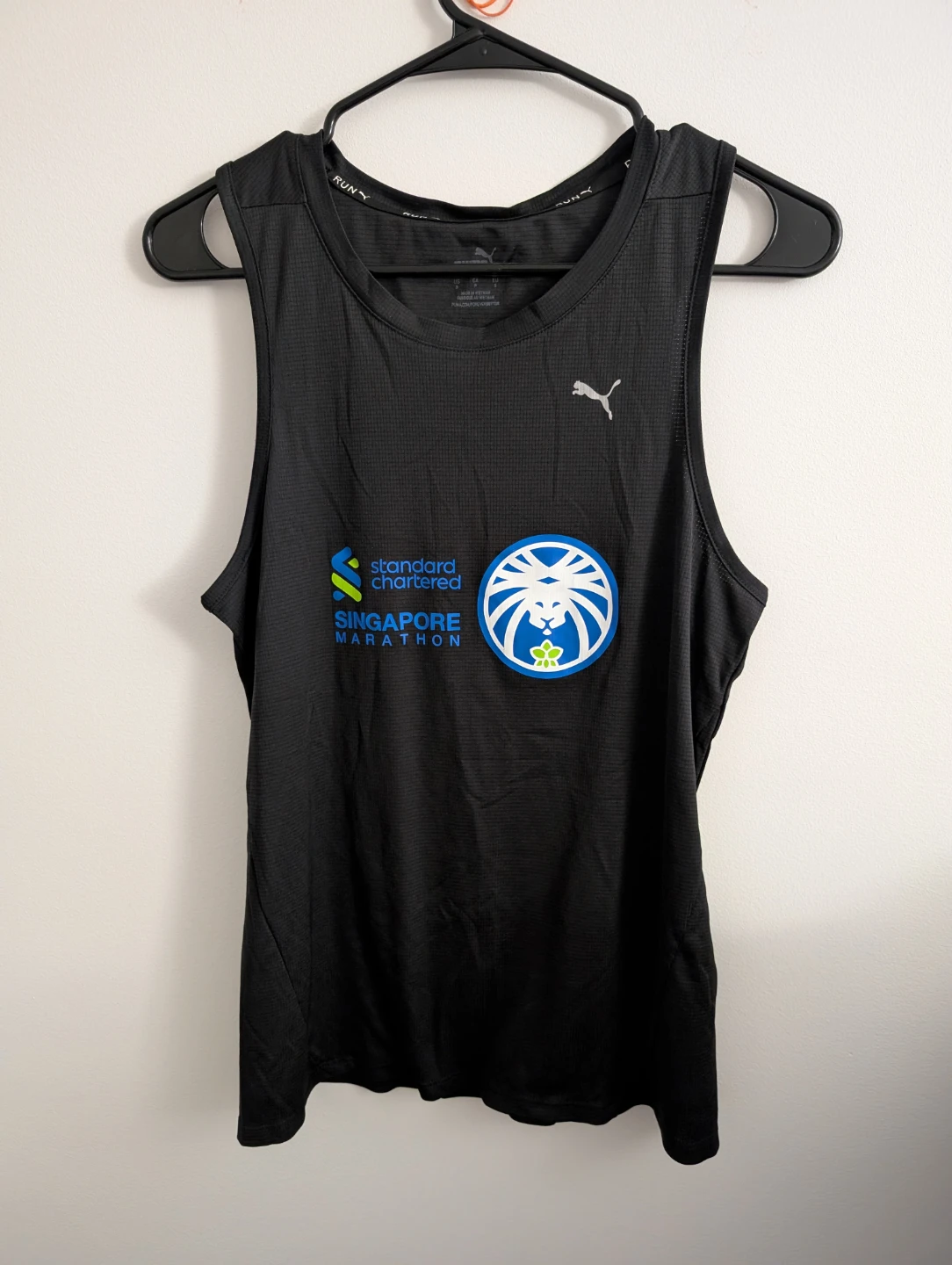 Puma Marathon Tank Top Gym Singlet Running Singlet