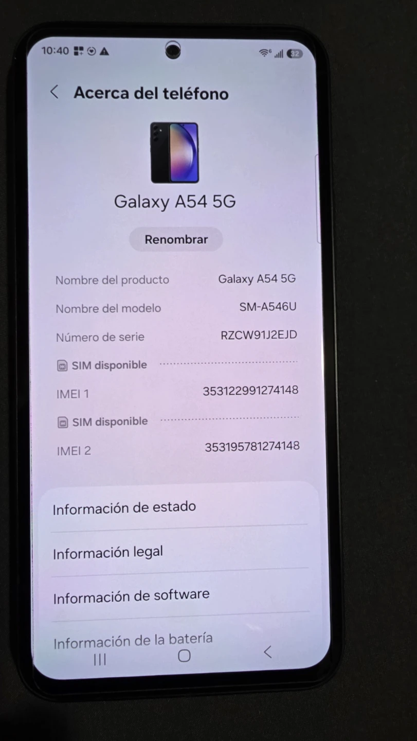 Samsung Galaxy A54 5G 128GB Smartphone - photo 3